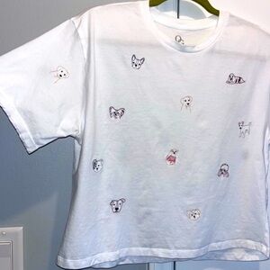 OG Organic Generation Embroidered Dogs T-Shirt